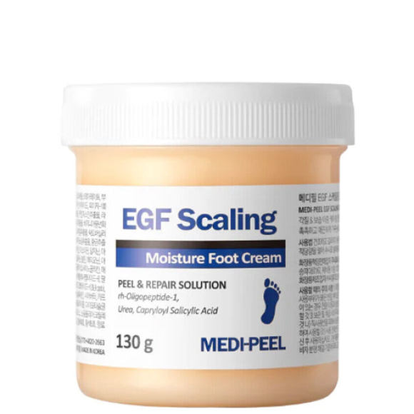 Пом’якшуючий пілінг-крем для ніг MediPeel EGF Scaling Moisture Foot Cream 130 г - фото №1