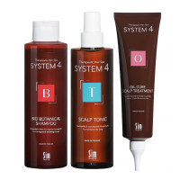 Набір для стимуляції росту волосся Sim Sensitive System 4 for hair growth - фото №1