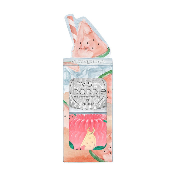 Набір резинок для волосся Invisibobble Happy Hour Smooth Melons - фото №1