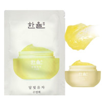 Освітлююча нічна маска з юдзу Hanyul Yuja Sleeping Mask 4 ml - фото №1