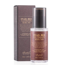 Інтенсивна сироватка з муцином равлика і отрутою бджоли Benton Snail Bee Ultimate Serum Plus - фото №1