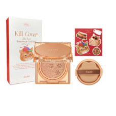 Стойкий кушон в лимитированном дизайне Clio Kill Cover The New Founwear Cushion Set  4 Ginger - фото №1